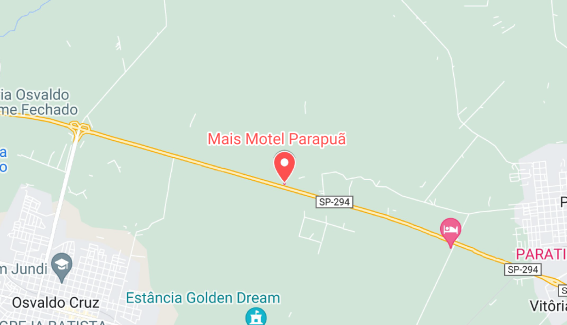 Mapa do Mais Motel - Parapuã
